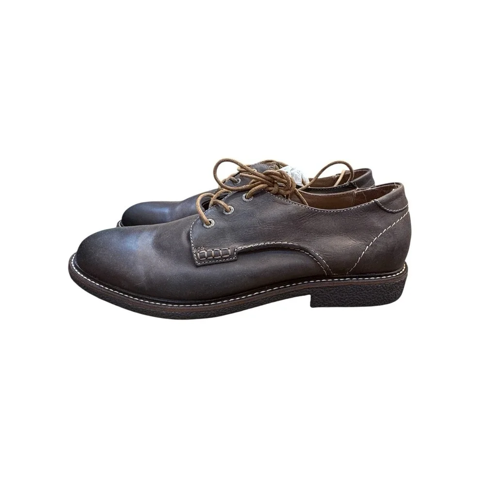 G.H. Bass & Co.‎ Vintage Men's Bruno Oxford Leather Shoes Size 11.5 Chocolate